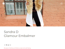Tablet Screenshot of glamourembalmer.com